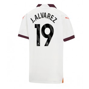 Manchester City Julian Alvarez #19 Bortatröja 2023-24 Kortärmad